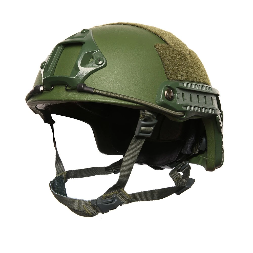 Military Police PE Aramid Fiber Material Nij Standard Bullet Proof Helmet