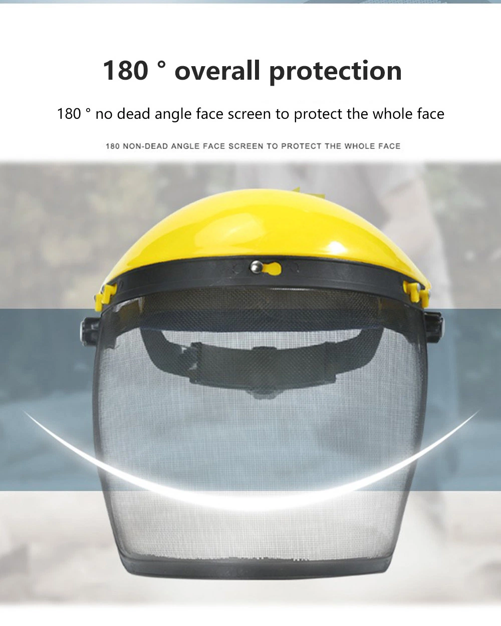 High Quality Popular Safety Steel Wire Mesh Welding Helmets